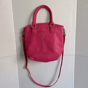 Jewel by Thirty-One hot pink handbag with removable, adjustable strap
